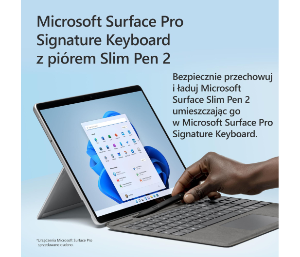 Microsoft Surface Pro Keyboard with Slim Pen Sapphire - 1261290 - zdjęcie 10